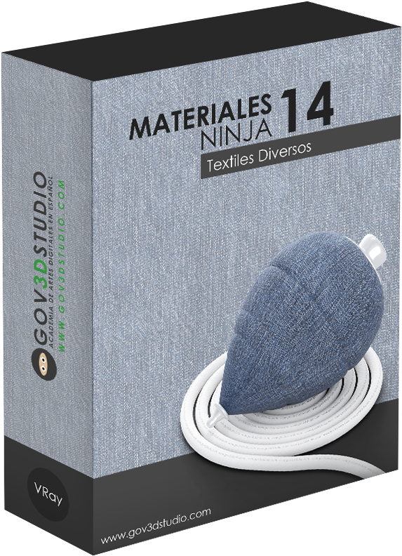 Caja Materiales Ninja 14 Textiles Diversos - Eye Shadow (900x900), Png Download
