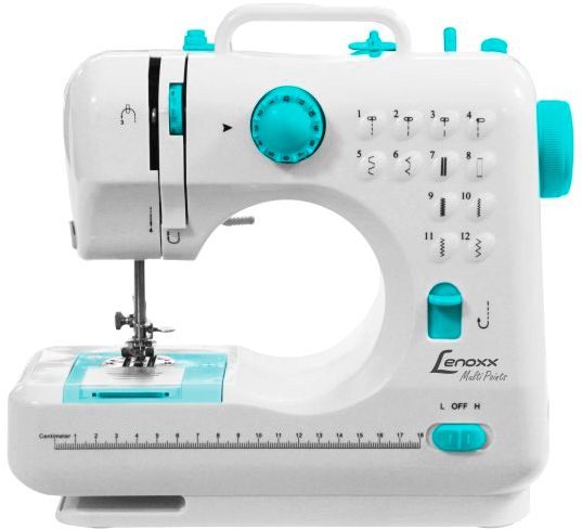 Máquina De Costura 12 Pontos Bivolt Portátil Lenoxx - Maquina De Costura Lenoxx (675x500), Png Download