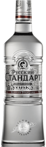 Russian Standard Platinum Vodka 700ml - Russian Standard Vodka Platinum (500x500), Png Download