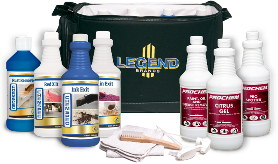 Spot And Stain Kit (product Spec Sheet) - Prochem Power Solvent B167 (900x838), Png Download