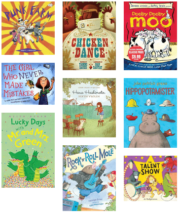 Early Literacy Talent Show Story Time - Rock 'n' Roll Mole [book] (436x474), Png Download