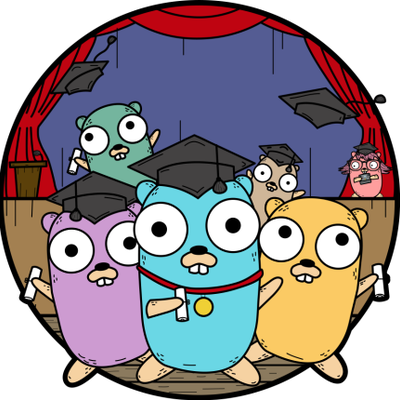 Gopher Academy (400x400), Png Download
