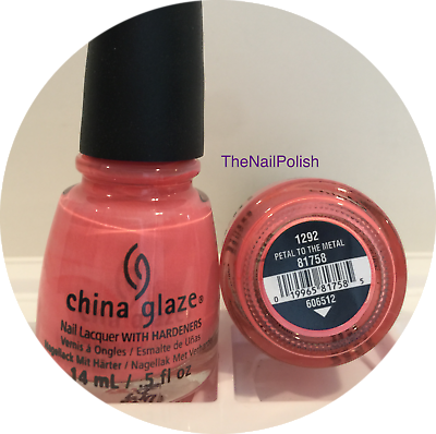Petal To The Metal - China Glaze (400x398), Png Download