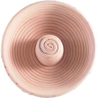 Round Banneton , Couronne Crease - Plywood (450x639), Png Download