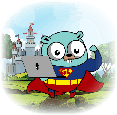 And The Gopher Is Ready To Fulfill Its Ultimate Dream - Cartoon (400x400), Png Download