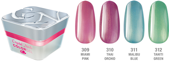 Wear The Colors Of Spring And Summer On Your Nails - Decor Gel 0.17 Fl Oz (0-99) (800x330), Png Download