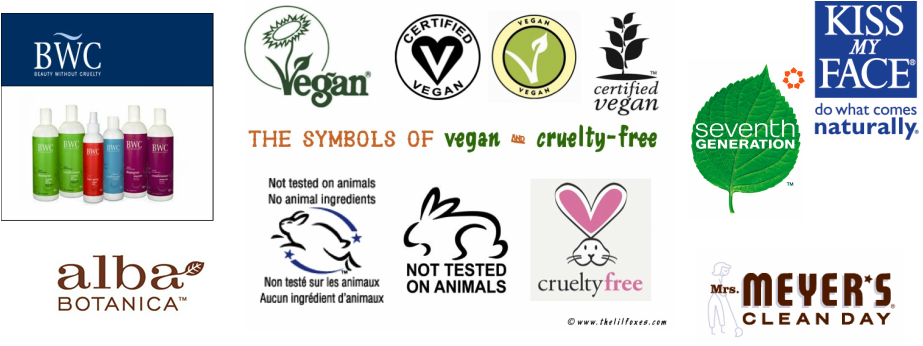 Cruelty Free Products - Vegan Cruelty Free Symbols (923x346), Png Download