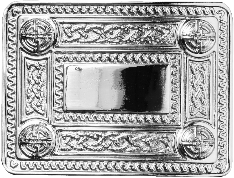 Celtic Knot Chrome Belt Buckle - Belt Buckle (800x800), Png Download