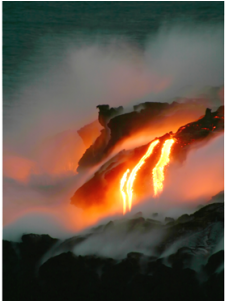 Bright Glow In The Dark - Flame (450x300), Png Download