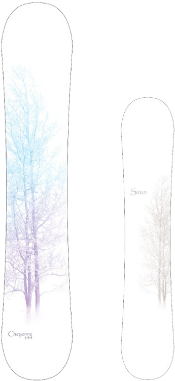 Siren 2017 Cheyenne Snowboard - 2017 Siren Cheyenne Snowboard (750x750), Png Download