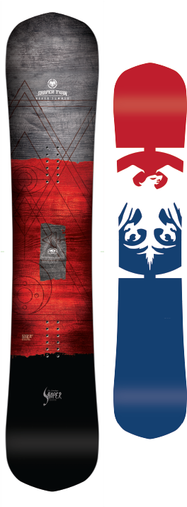 Never Summer Shaper Twin 2019 (354x773), Png Download