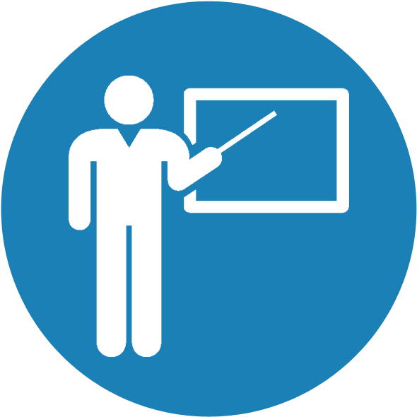 Training - Training Icon Blue (650x591), Png Download