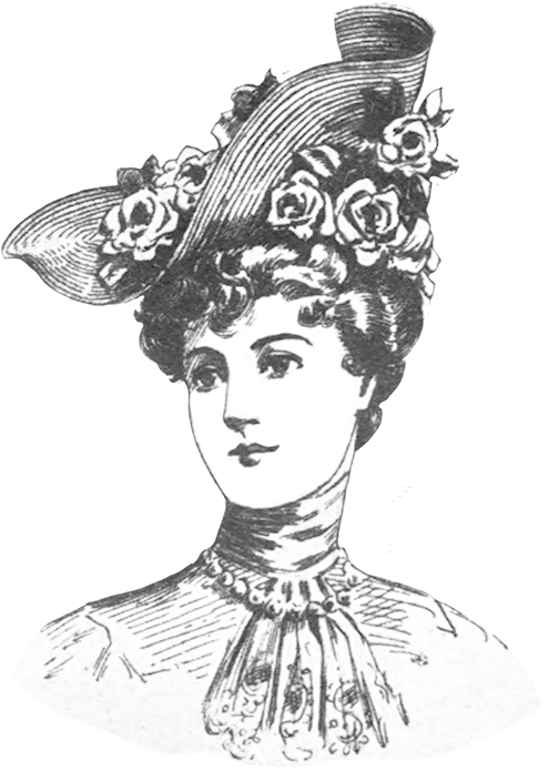 Beautiful Hat Clip Art - Illustration (563x768), Png Download