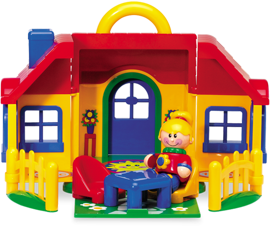 Casita De Muñecos En El País De Los Juguetes - Tolo First Friend House (700x514), Png Download