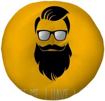 I Have A Beard - Beard Man Drawing Easy (400x400), Png Download