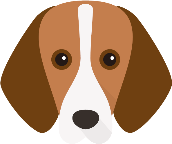 Foxhound-01 Yappicon - Beagle Logo Png (600x600), Png Download