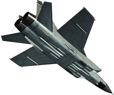 Mig-31 Foxhound - Mikoyan Mig-31 (399x330), Png Download