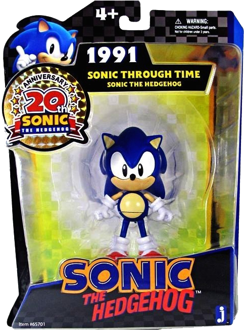 Jwclassicsonic5inch - Classic Sonic The Hedgehog Toys (605x673), Png Download