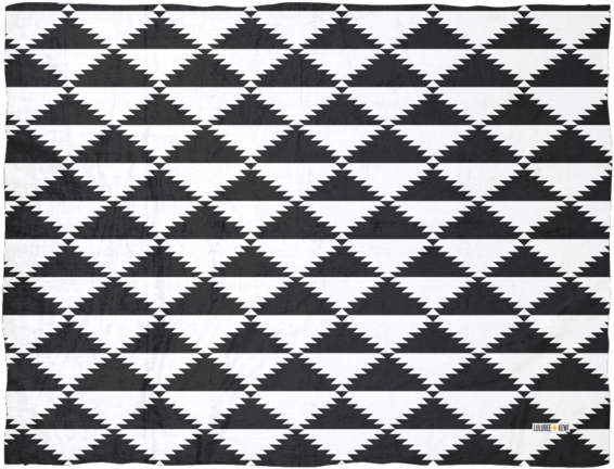 Aztec Pattern Triangle, Black White Blanket, 3 Sizes - Sunrise I31065 Professional Rolling 2-in-1 Nail Artist (600x600), Png Download