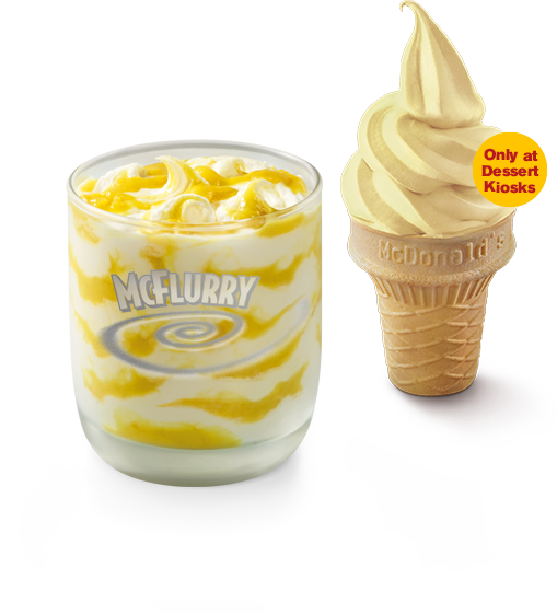 D24 Durian Mcflurry® - Durian Mcflurry Hong Kong (509x561), Png Download