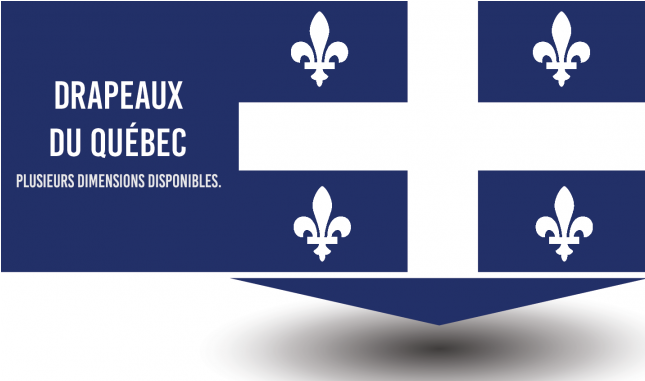 Drapeau Du Québec - Québec (1140x380), Png Download