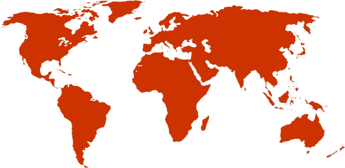 2014 07 08 - High Definition World Map Black And White (500x243), Png Download