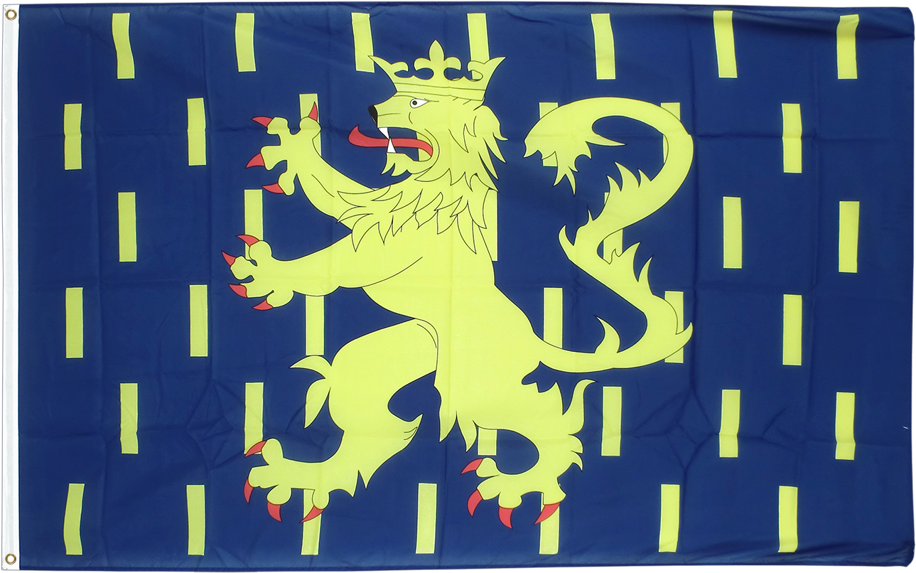 Free French Royal Flags - French Comte Flag - 100 X 150 Cm (1500x1000), Png Download