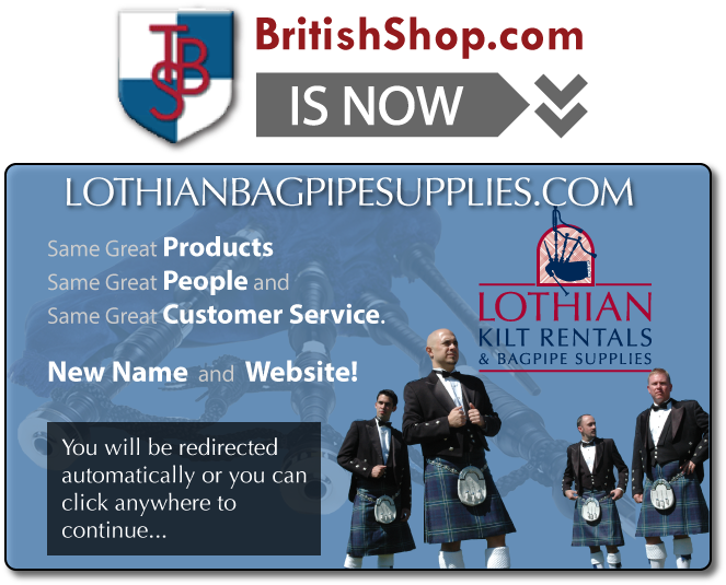 British Shop Is Now Lothian Kilt Rentals & Bagpipe - Kilt (800x563), Png Download