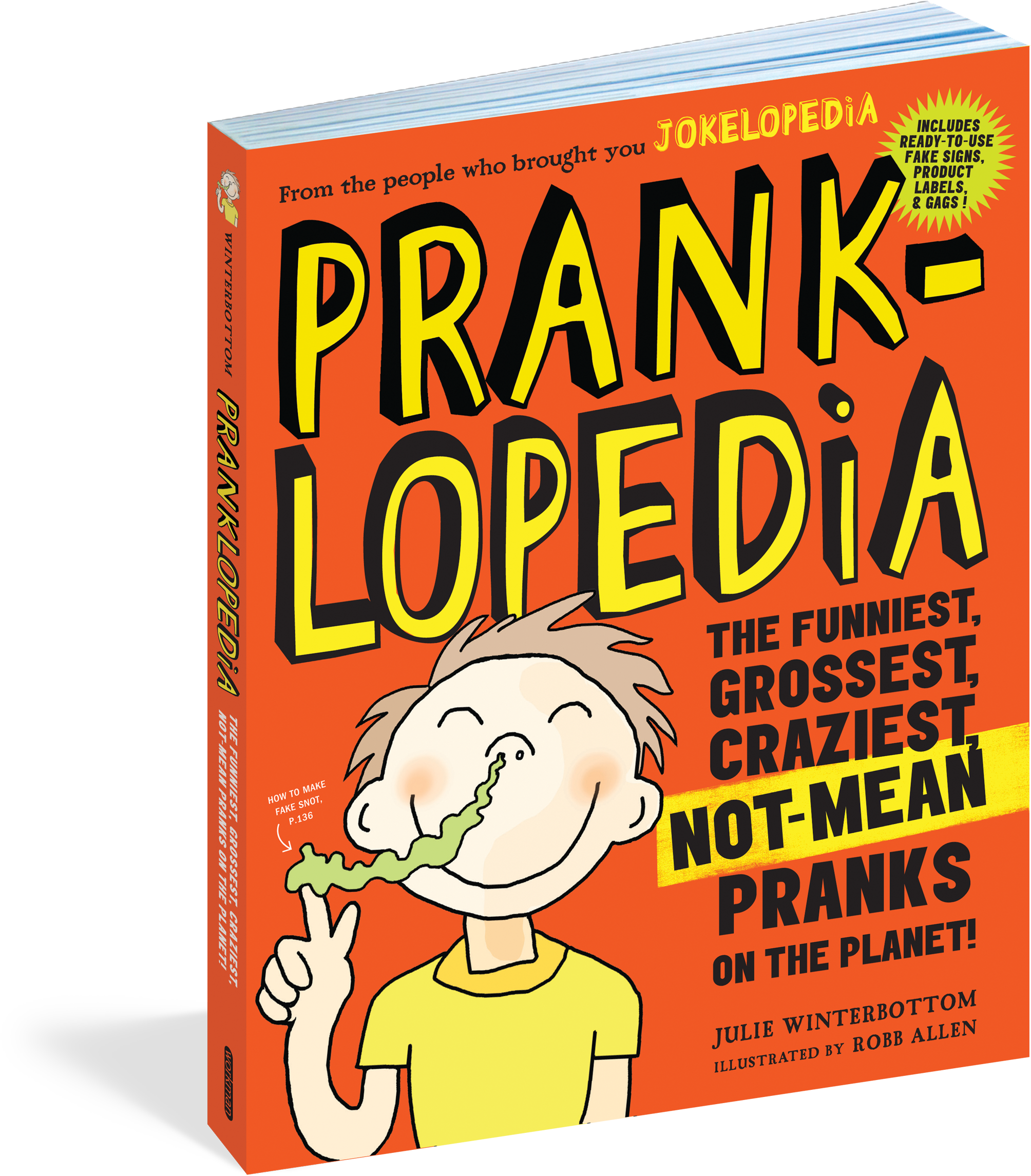 Cover - Pranklopedia Picture Books By Workman - Pranklopedia (2151x2400), Png Download