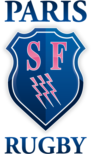 Logo Stade Franais Paris Rugby - Logo Stade Francais Rugby (378x653), Png Download