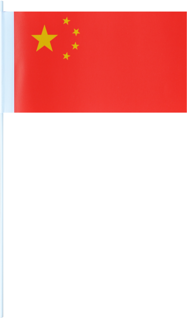 Drapeau En Papier Chine 12 X 24 Cm Maison Des For Fabrication - Flag (993x1500), Png Download