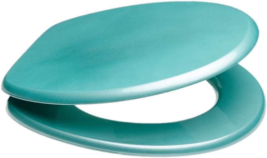 Light Blue Toilet Seat - Toilet Seat (885x1000), Png Download