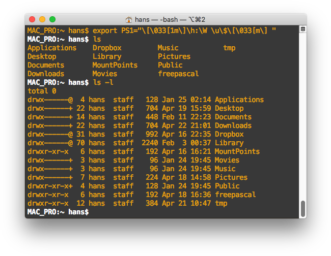 Macos How To Make Your Bash Prompt Standout In Terminal - Debian Framebuffer (665x515), Png Download