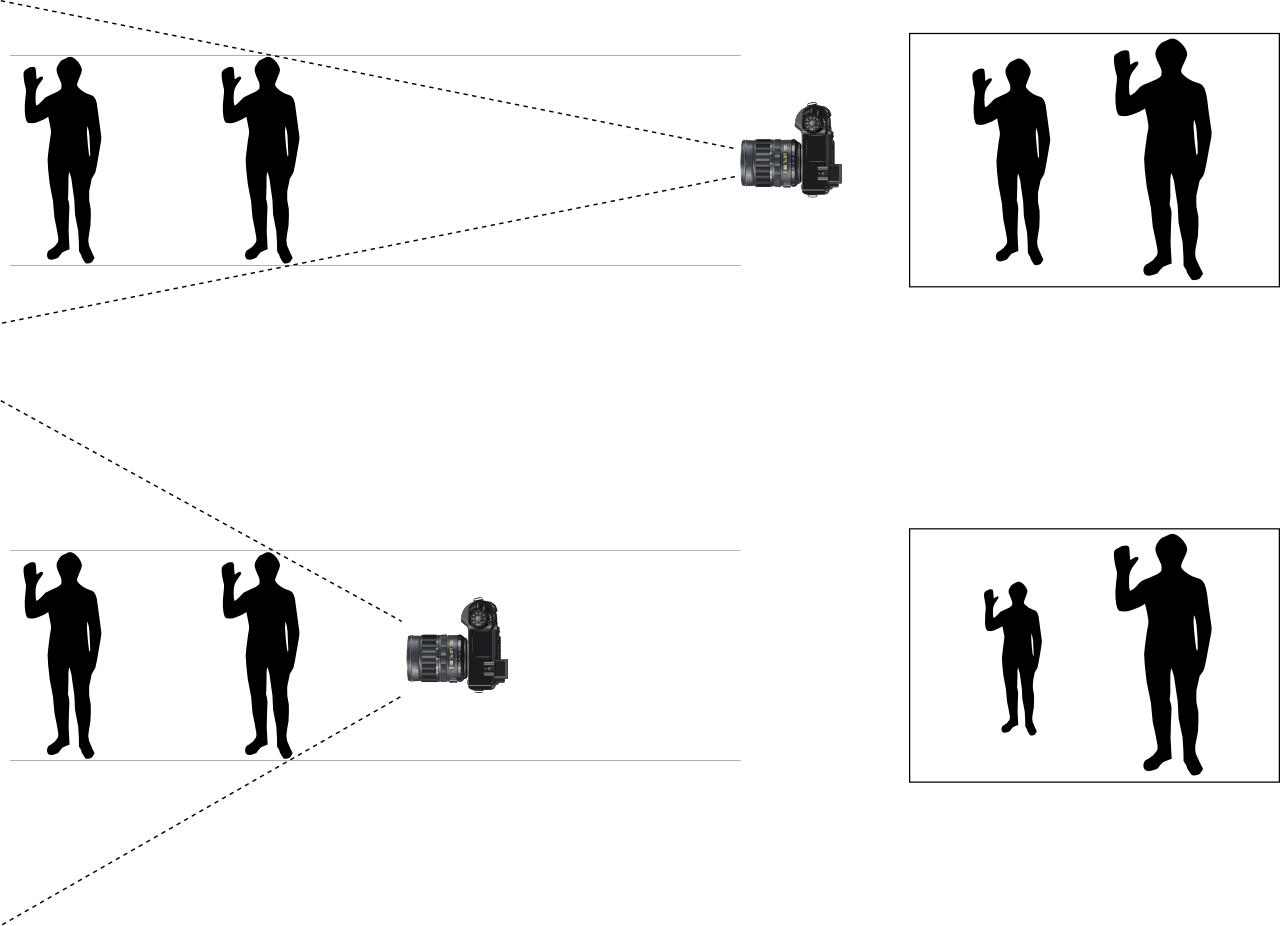 Perspective - Silhouette (1280x926), Png Download