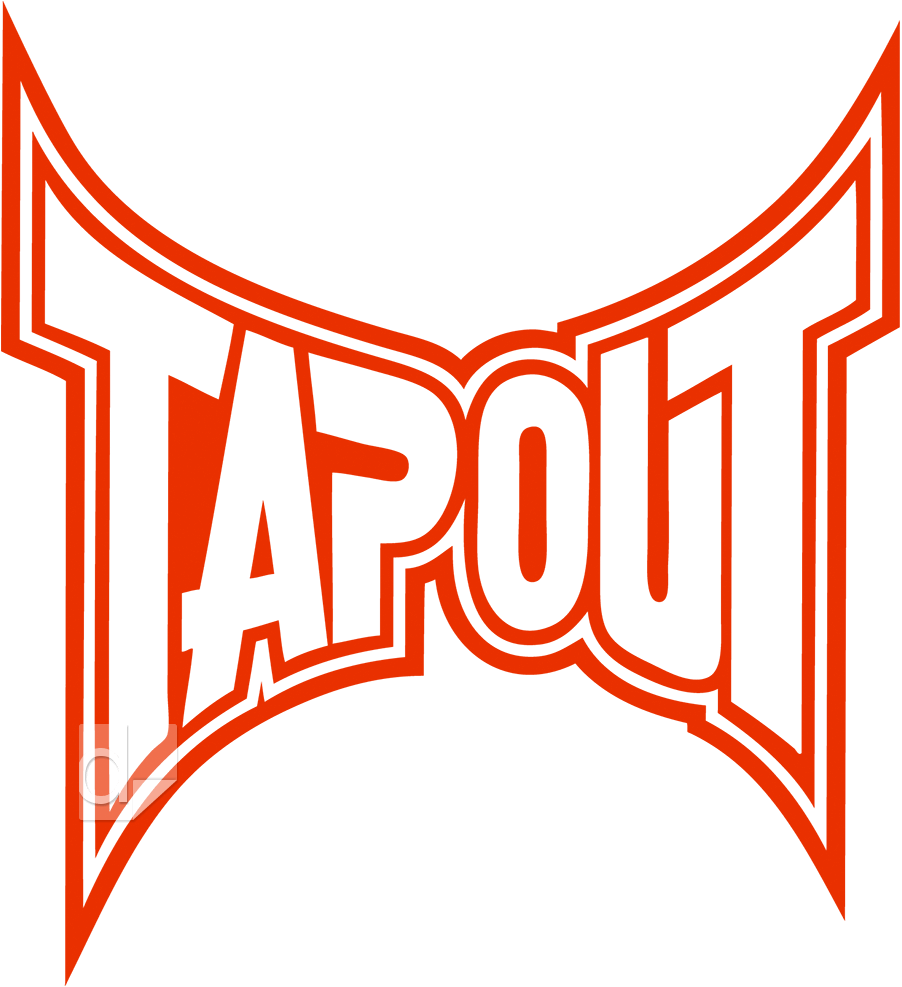 This Thermal Die Cut Decal For Tapout Shows How It - Ufc Logo Drawings (902x987), Png Download