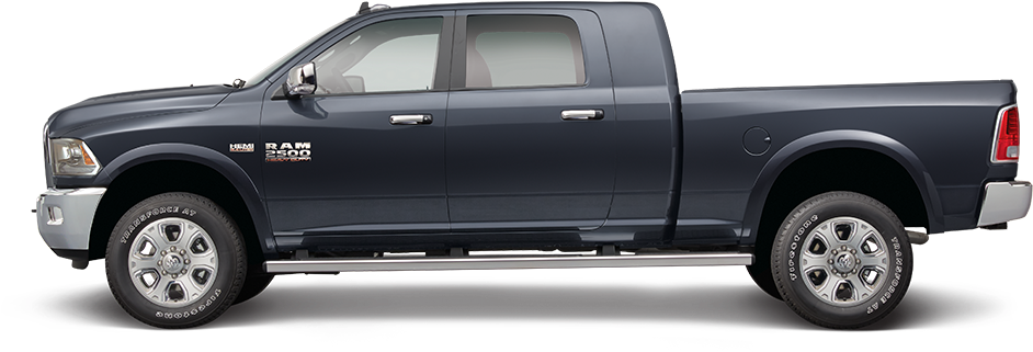 2016 Ram 1500 Big Horn Exterior Side View - Truck Brown Color (1000x1000), Png Download