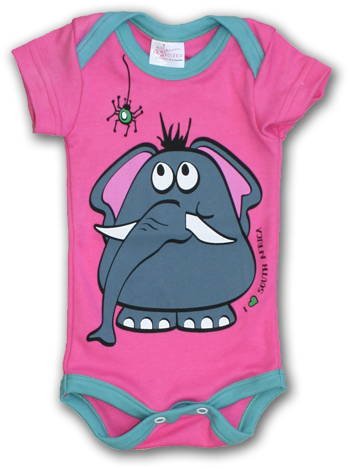 Baby Grows - Pink Elephant - Infant (500x500), Png Download