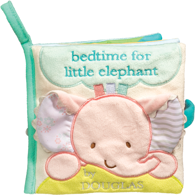 Pink Elephant Activity Book - Douglas Pink Elephant Soft Activity Book (1000x1000), Png Download