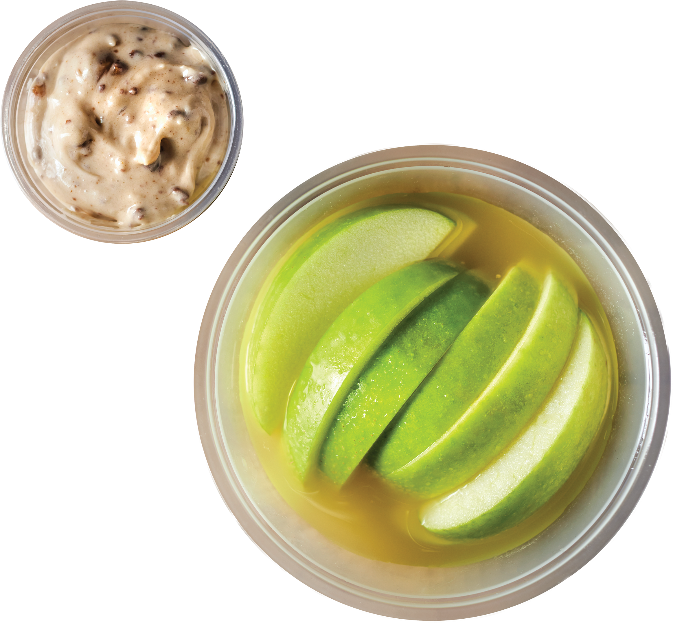 Granny Smith Apple Slices - Snap Pea (2500x2308), Png Download