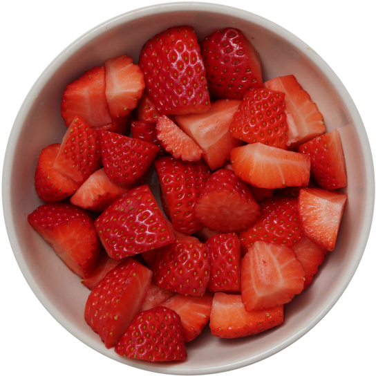 Sliced Strawberry - Portable Network Graphics (866x650), Png Download