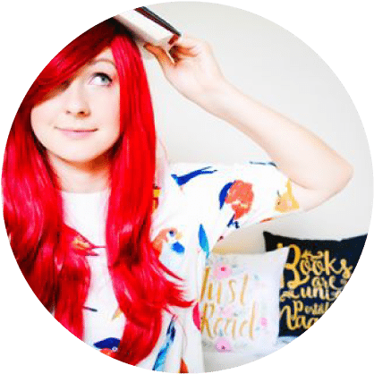 Insta Circle16booksparks2018 05 11t17 - Red Hair (500x500), Png Download