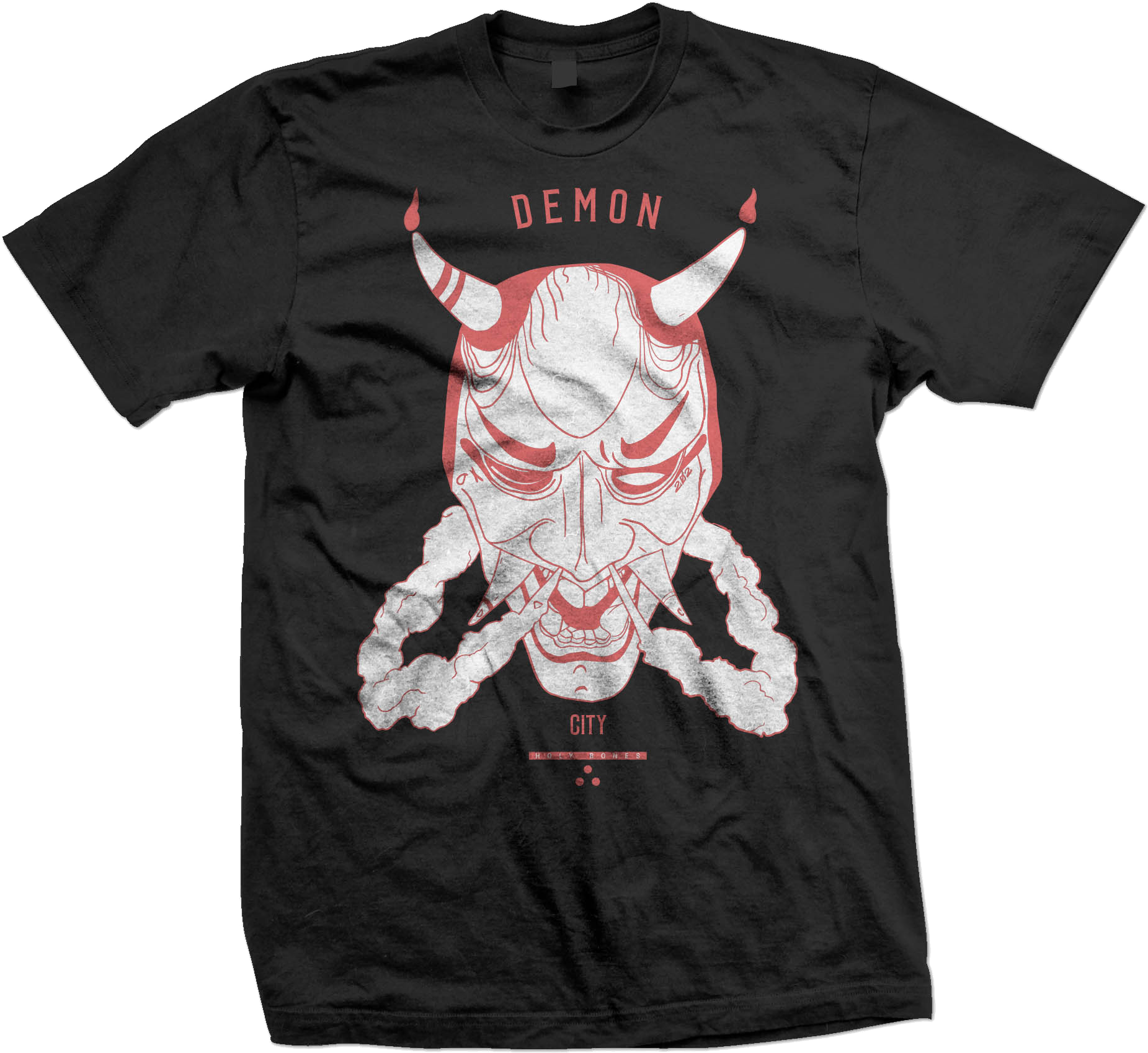 Image Of Demon City Shirt - Shirt With Flag On Sleeve (1880x2326), Png Download