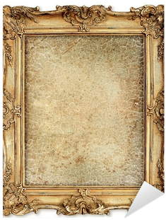 Golden Frame With Empty Cracked Canvas For Your Picture - Uprosa Easter Sunday Phone Case (400x400), Png Download