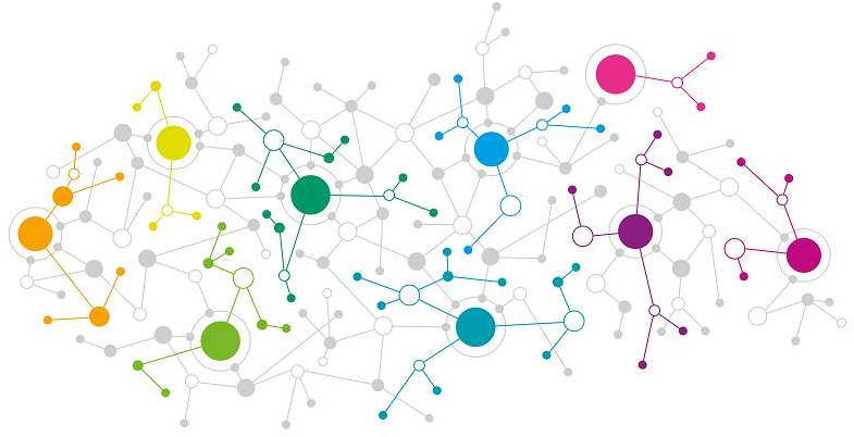 Connecting The Dots Is A Great Children's Game, Where - Network Abstract (800x565), Png Download