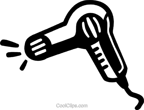 Hair Dryers - Haarfön Clipart (480x367), Png Download