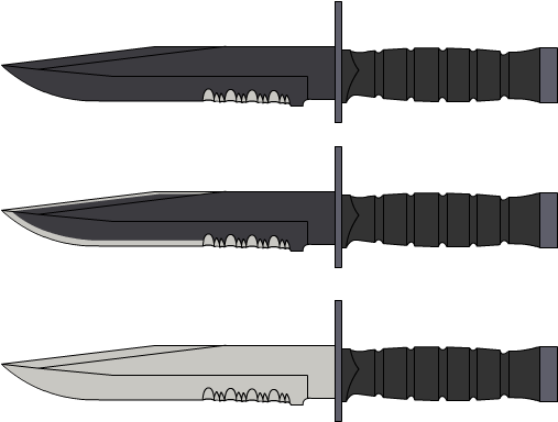Bayonet - Bayonet Drawing (550x400), Png Download