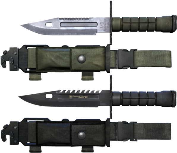 Spinner Big Black - Knife (820x530), Png Download