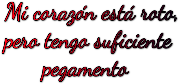 Mi Corazón Está Roto, - Calligraphy (635x306), Png Download