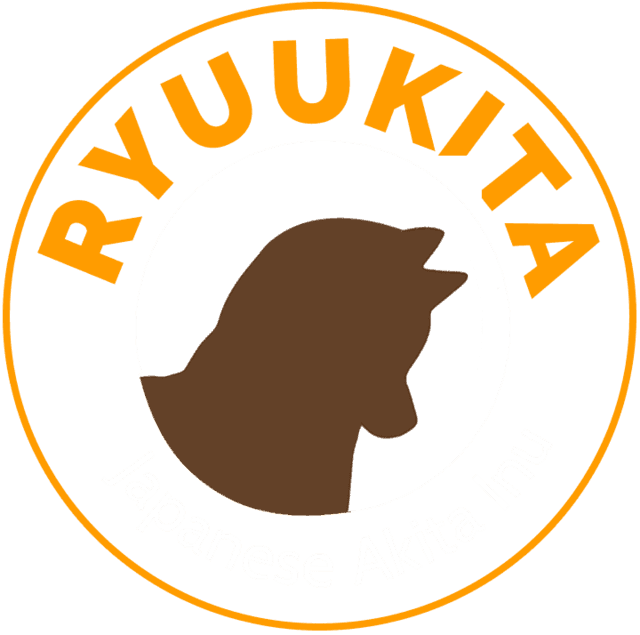 Ryuukita Japanese Akita Inu Uk Logo - Akita (640x635), Png Download