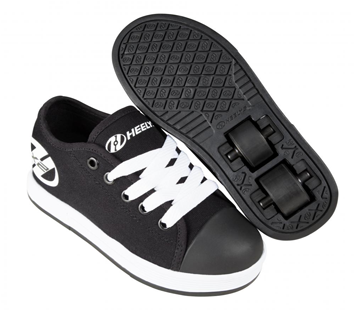 Fresh Heelys Black / White Fresh Heelys Black / White - Heelys Fresh / Children's Roller Shoes (400x400), Png Download